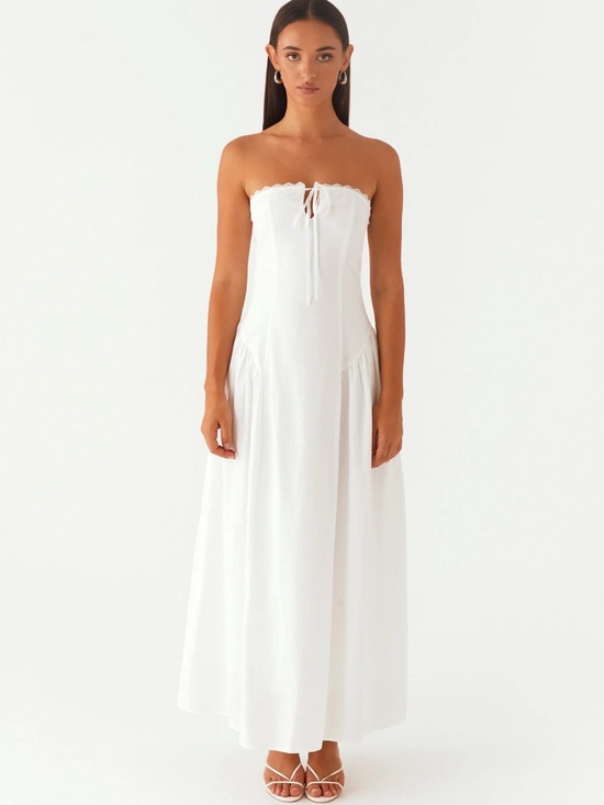 Peppermayo Dresses & Skirts - Peppermayo Burleigh Maxi Dress Drop Waist Corset